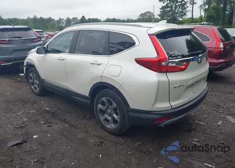 2017 Honda Cr-V Ex-L/Ex-L Navi from USA, damaged, VIN 2HKRW2H81HH630507